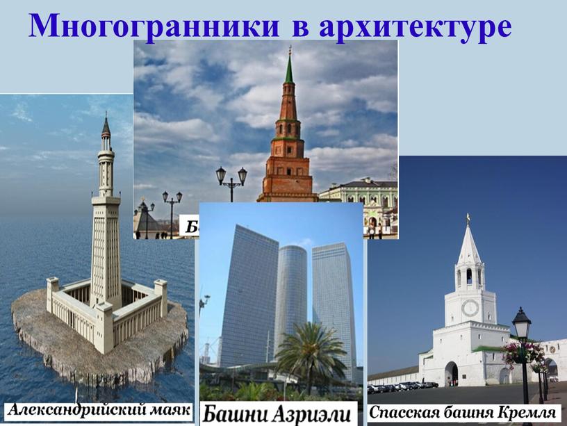 Многогранники в архитектуре