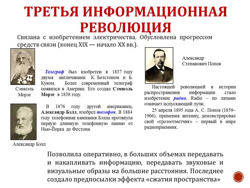 Третья информационная революция