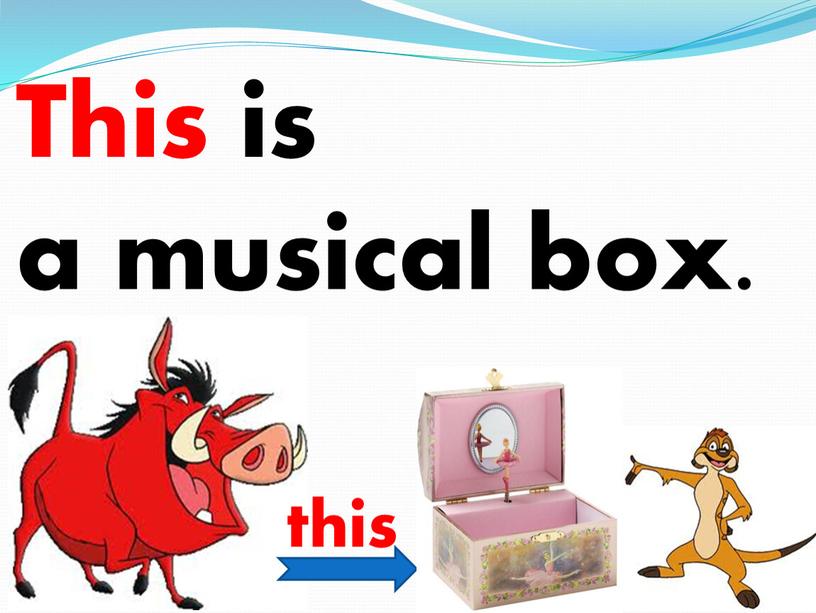 This is a musical box. this