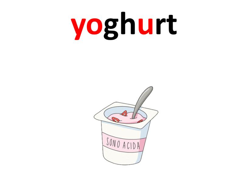 yoghurt