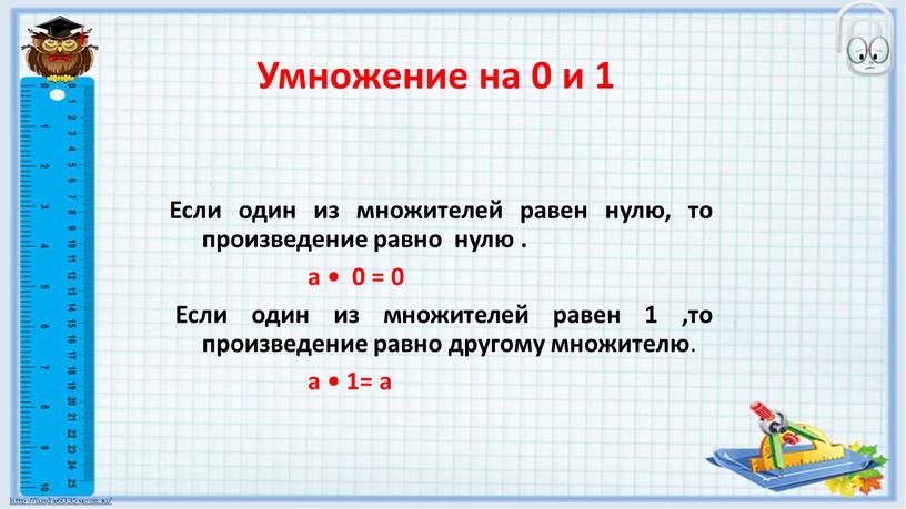 Если один из множителей равен нулю, то произведение равно нулю