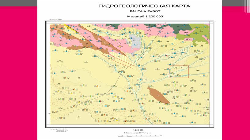 Презентация к диплому "Предварительная разведка месторождения подземных вод с целью хозяйственно ."