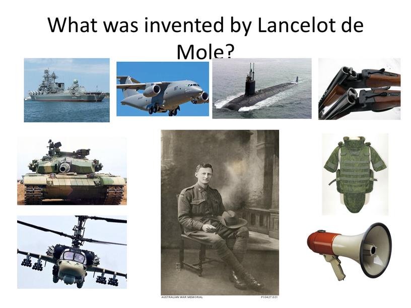 What was invented by Lancelot de