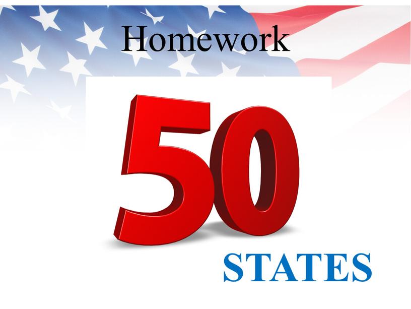 Homework STATES