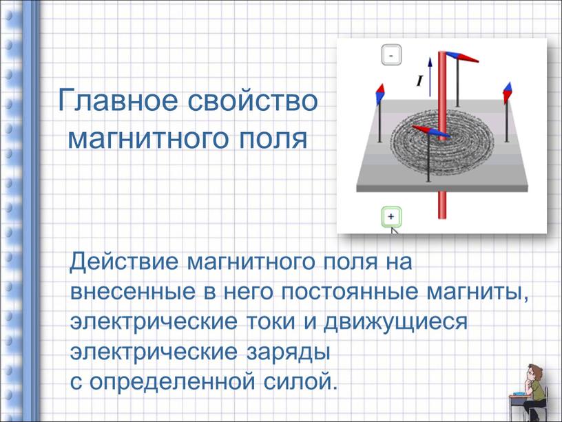 Главное свойство магнитного поля