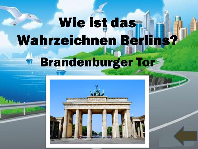 Wie ist das Wahrzeichnen Berlins?