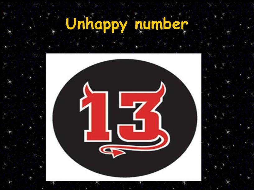 Unhappy number