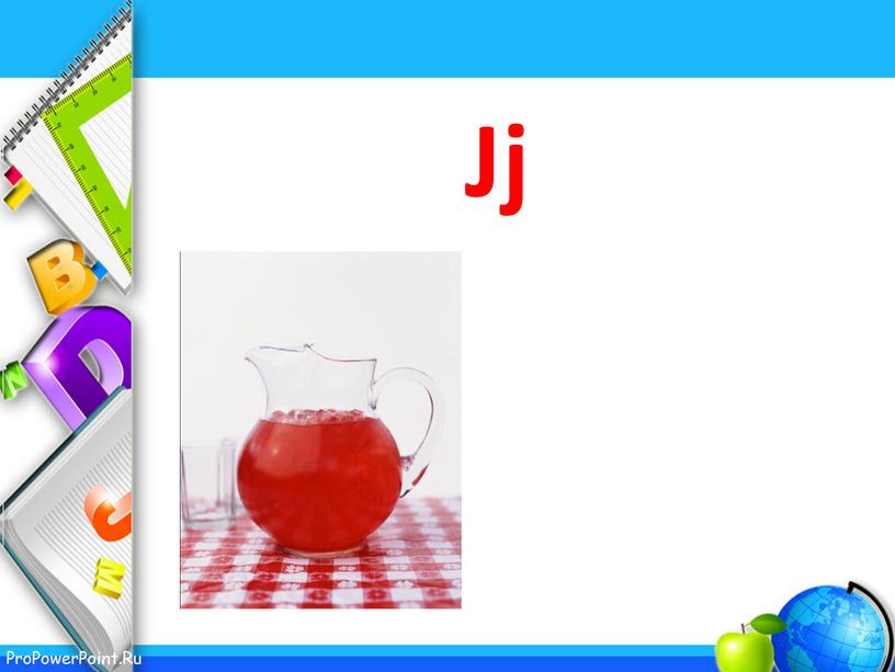 Jj J jug