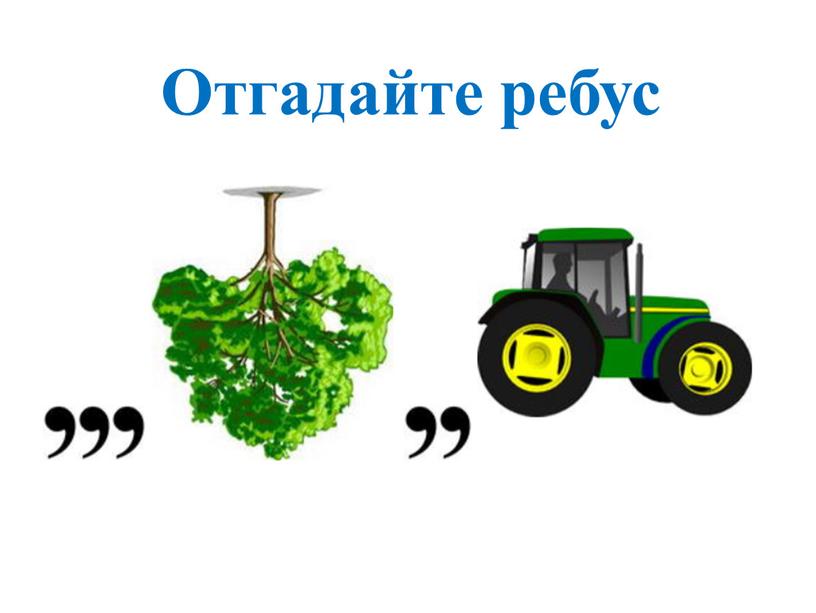 Отгадайте ребус