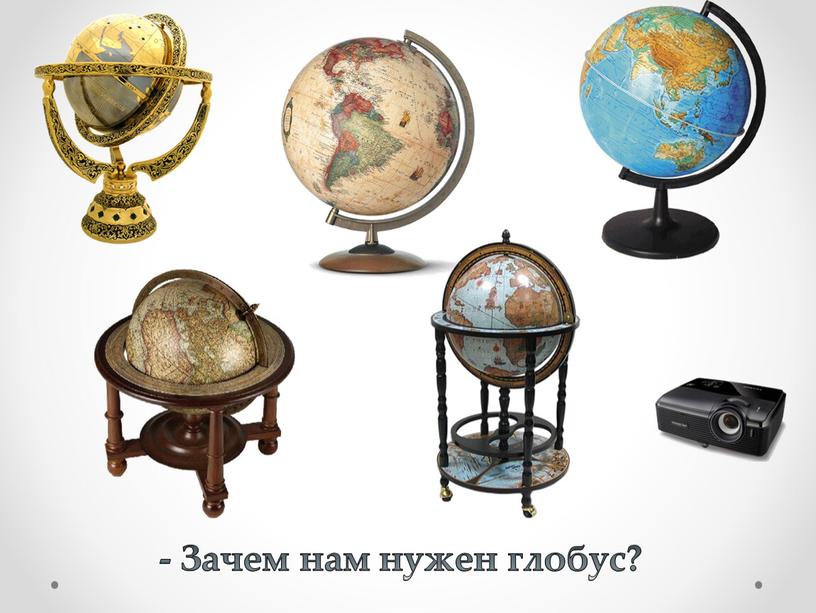 - Зачем нам нужен глобус?
