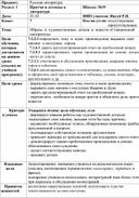 Разработка урока русской литературы в 7 классе