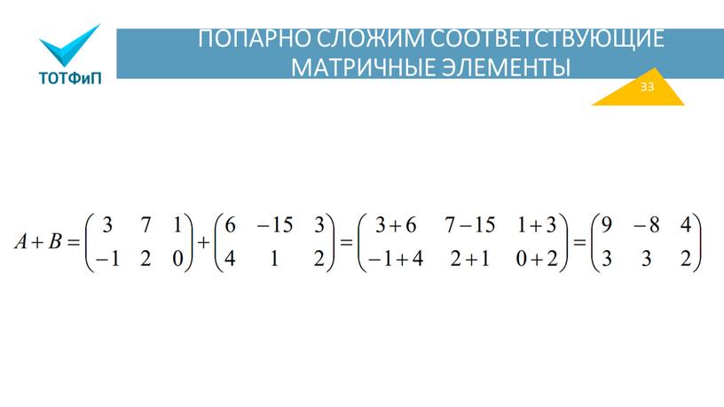 ПОПАРНО СЛОЖИМ СООТВЕТСТВУЮЩИЕ