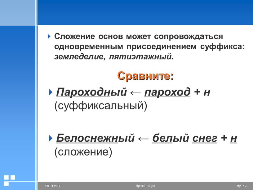 Сложение основ слова. Суффиксальное сложение основ. Сложение с одновременным присоединением суффикса. Сложение словообразование. Сложение основа+основа.