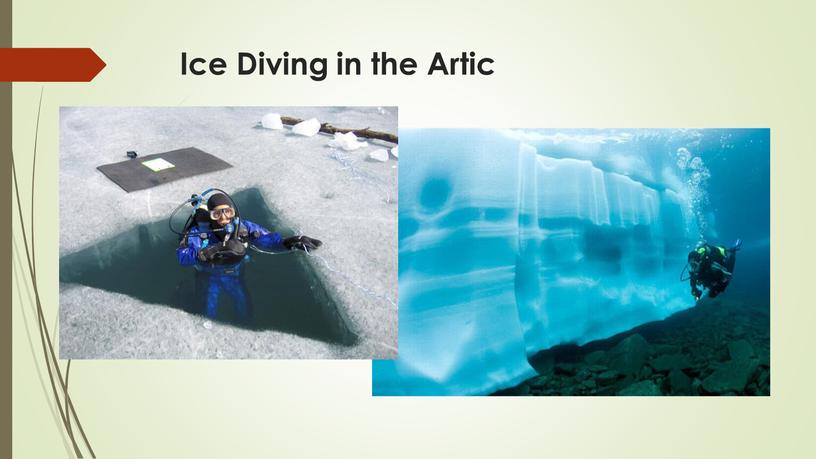 Ice Diving in the Artic