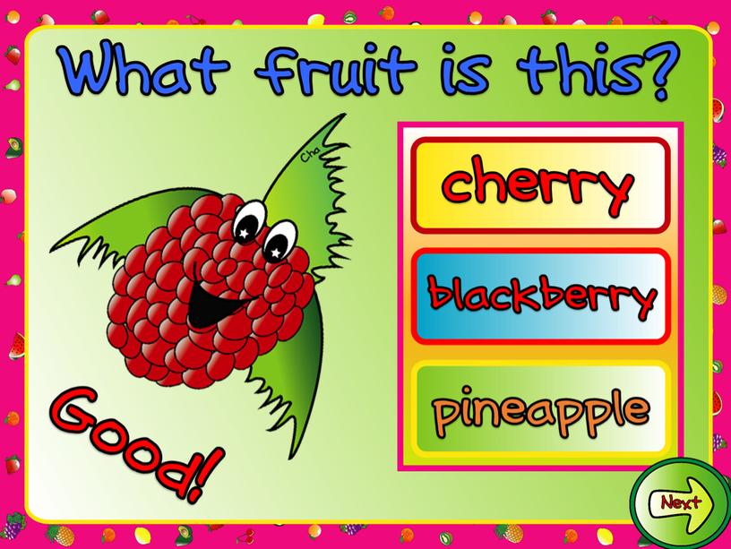 Игра-презентация по английскому языку на тему:"What fruit is this?"