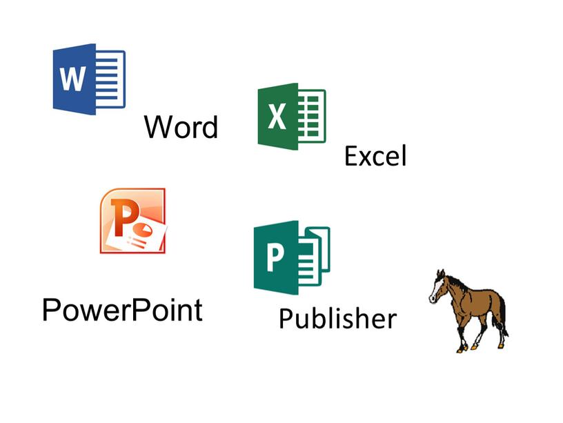 Word Excel PowerPoint Publisher