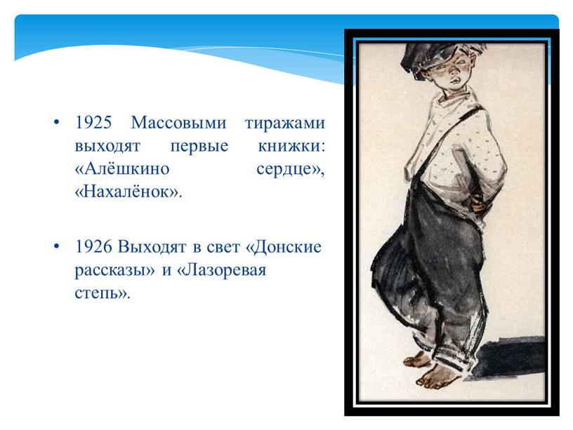 Массовыми тиражами выходят первые книжки: «Алёшкино сердце», «Нахалёнок»