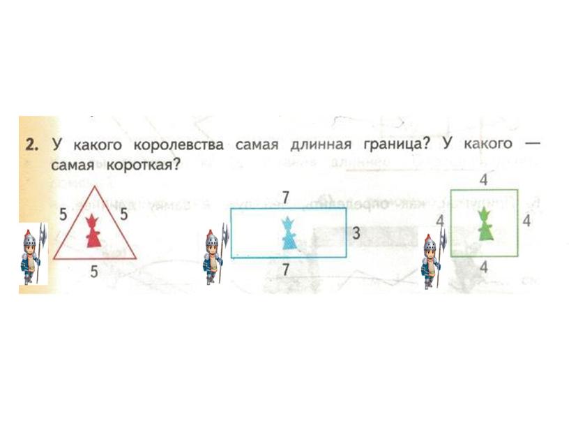 Презентация к уроку математики в 1 классе "Периметр"