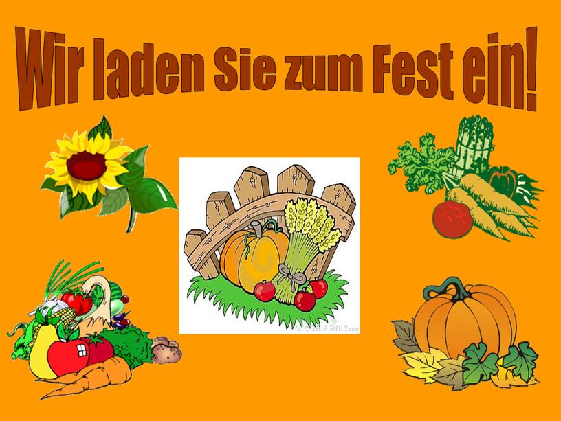 Wir laden Sie zum Fest ein!