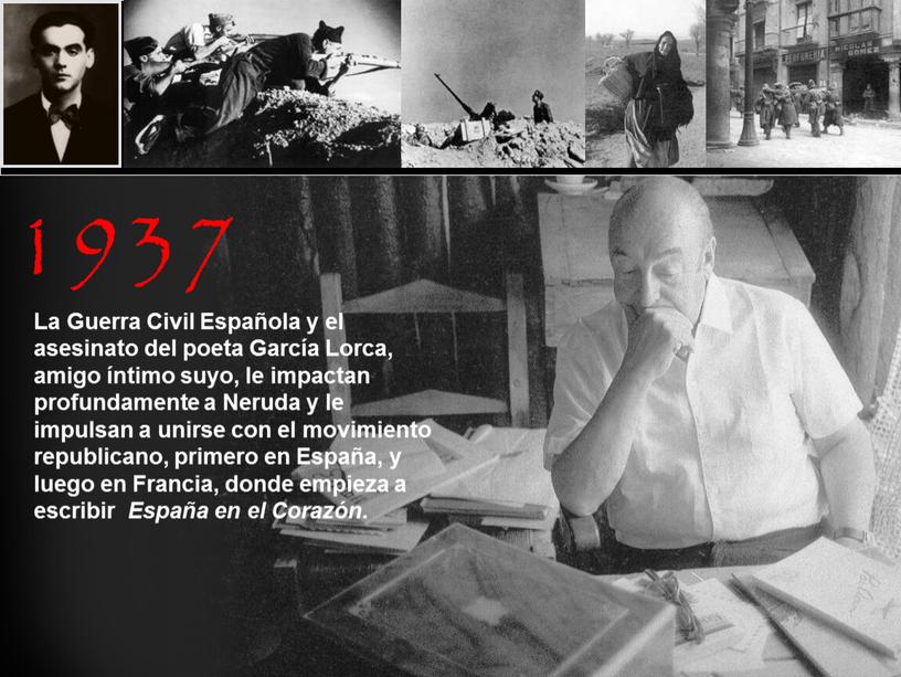 La Guerra Civil Española y el asesinato del poeta