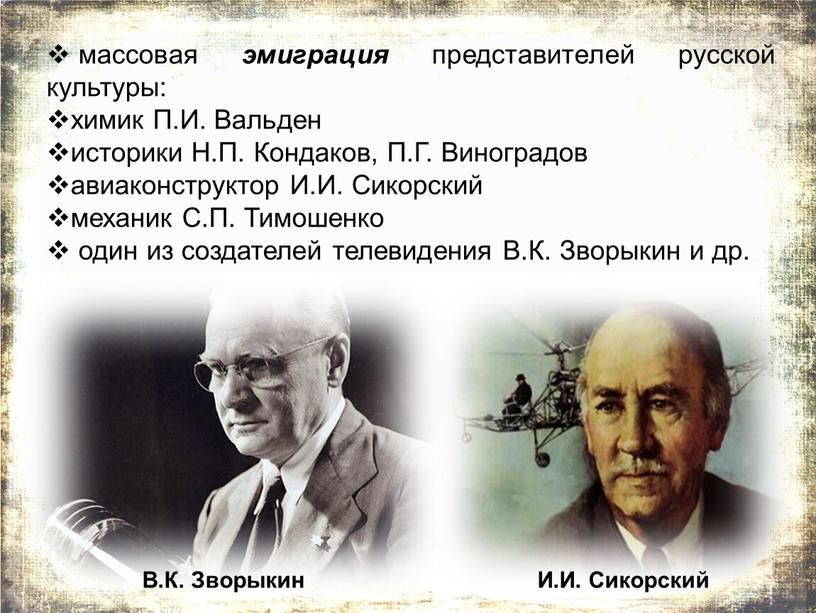 П.И. Вальден историки Н.П. Кондаков,