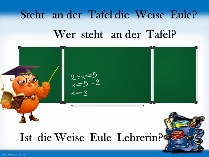 Ist die Weise Eule Lehrerin?