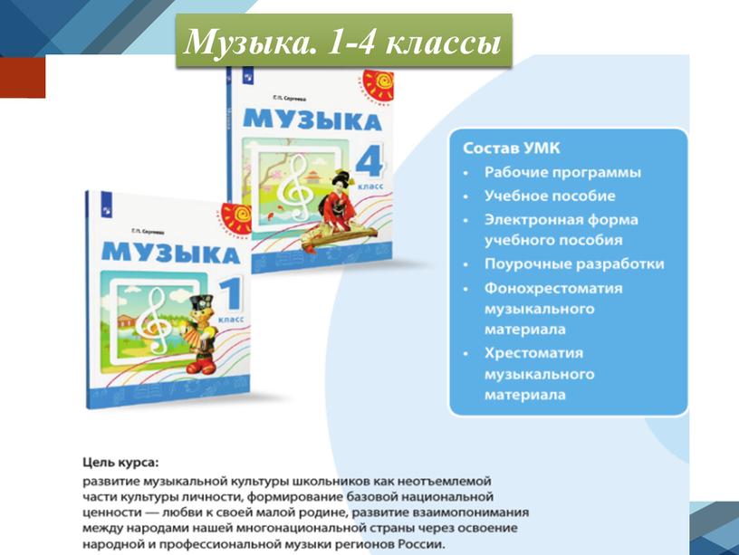Музыка. 1-4 классы