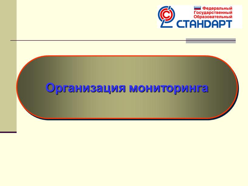 Организация мониторинга