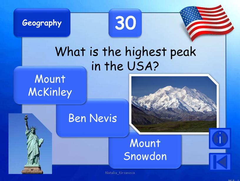 Mount Snowdon Geography 30 What is the highest peak in the