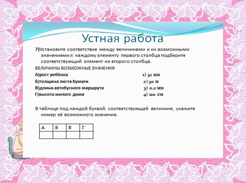 Открытый урок в 11 классе