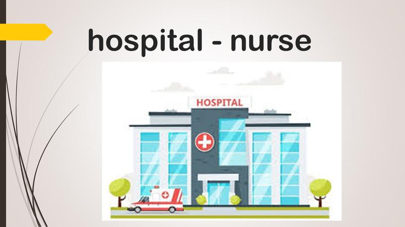 hospital - nurse