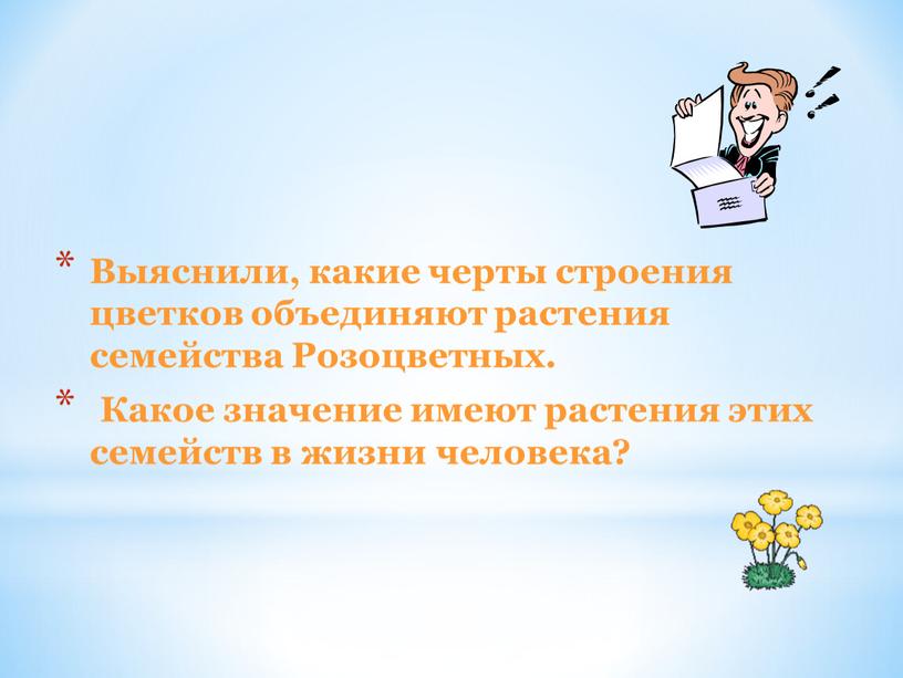 Выяснили, какие черты строения цветков объединяют растения семейства