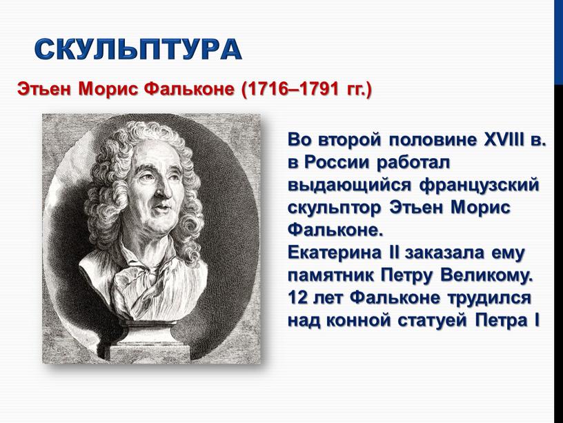 Этьен Морис Фальконе (1716–1791 гг