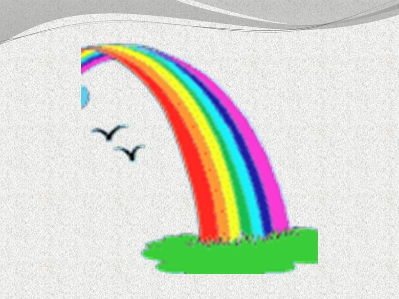 Презентация к уроку окружающего мира "Почему радуга разноцветная?"