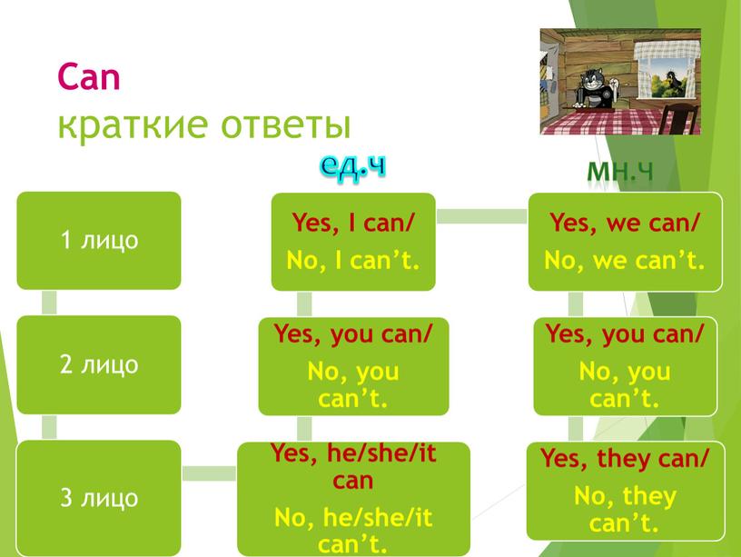 Can краткие ответы