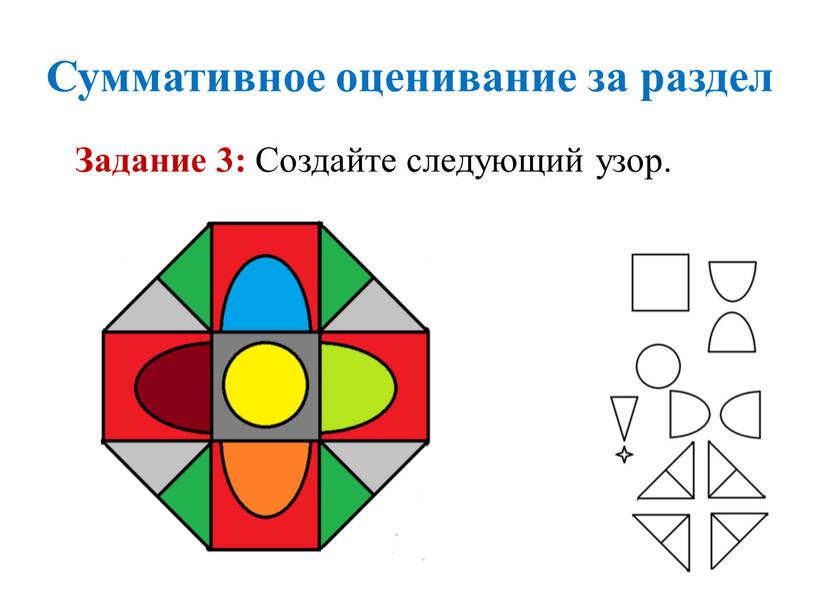 Суммативное оценивание за раздел