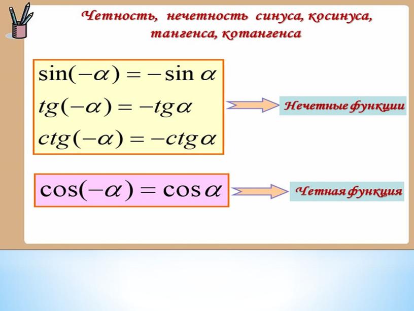 Первые уроки по тригонометрии. Основные понятия. Повторение.