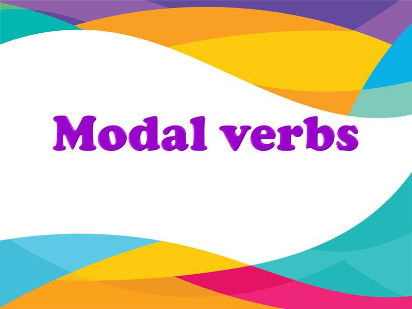 Modal verbs