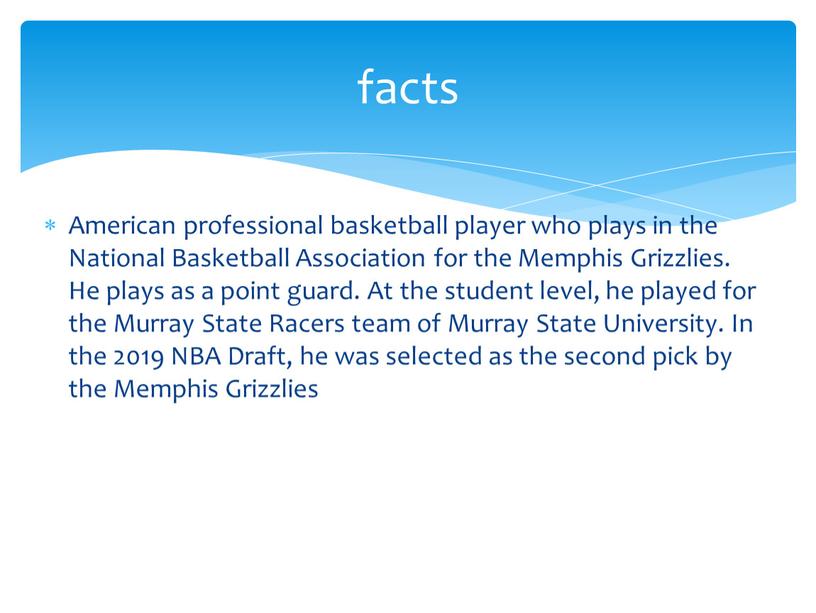 American professional basketball player who plays in the