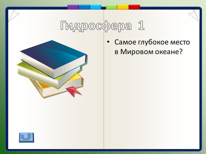 Самое глубокое место в Мировом океане?