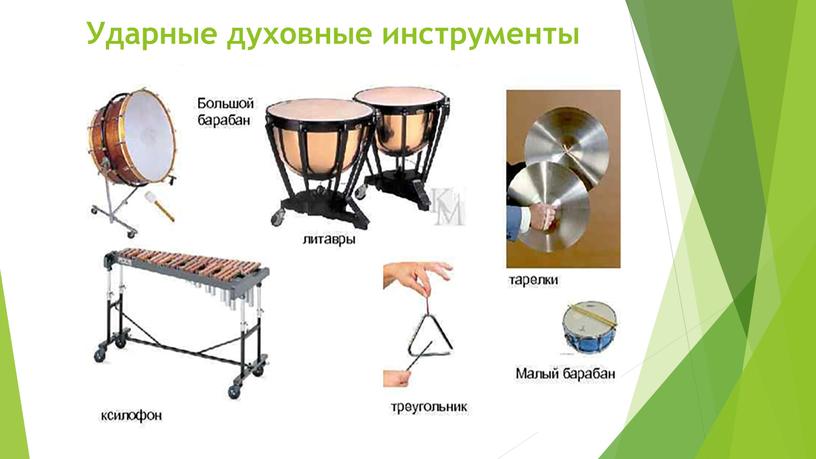 Ударные духовные инструменты