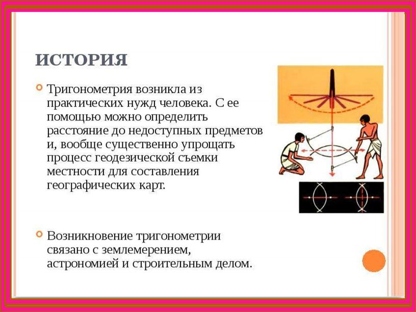 Презентация к уроку геометрии для 8 класса "Тригонометрические функции острого угла прямоугольного треугольника"