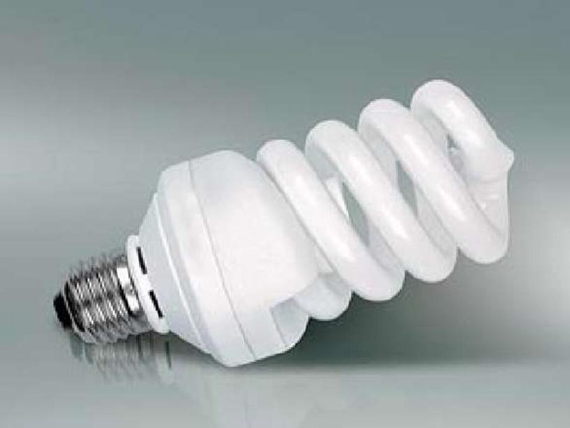 Энергосберегающая лампа- электрическая лампа, обладающая существенно большей светоотдачей, например в сравнении с наиболее распространёнными сейчас в обиходе лампами накаливания