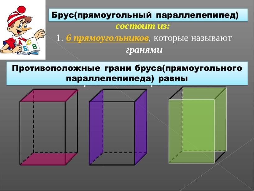 Брус(прямоугольный параллелепипед)