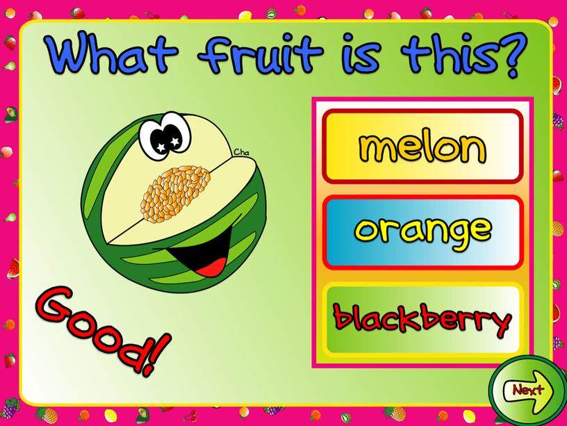 Игра-презентация по английскому языку на тему:"What fruit is this?"