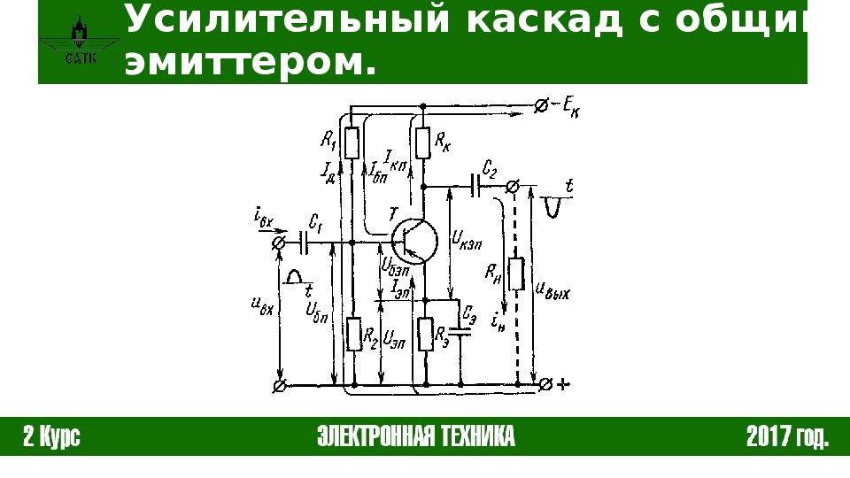 Усилительный Каскад. Усилительный Каскад с общей базой. Усилительный Каскад класса а. Дифференциальный усилительный Каскад.