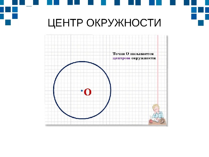 Окружность с центром. Центр окружности. Окружность центр окружности круг. Урок математики окружность. Центр окружности круга это.