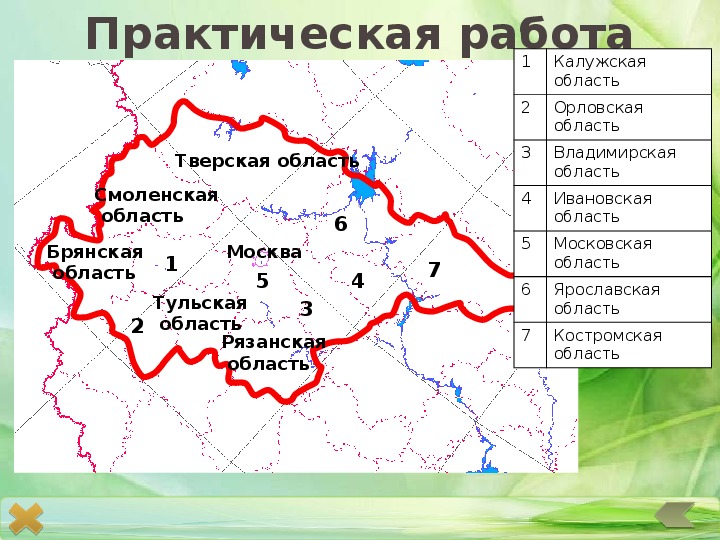 Проект центральная россия 9 класс география