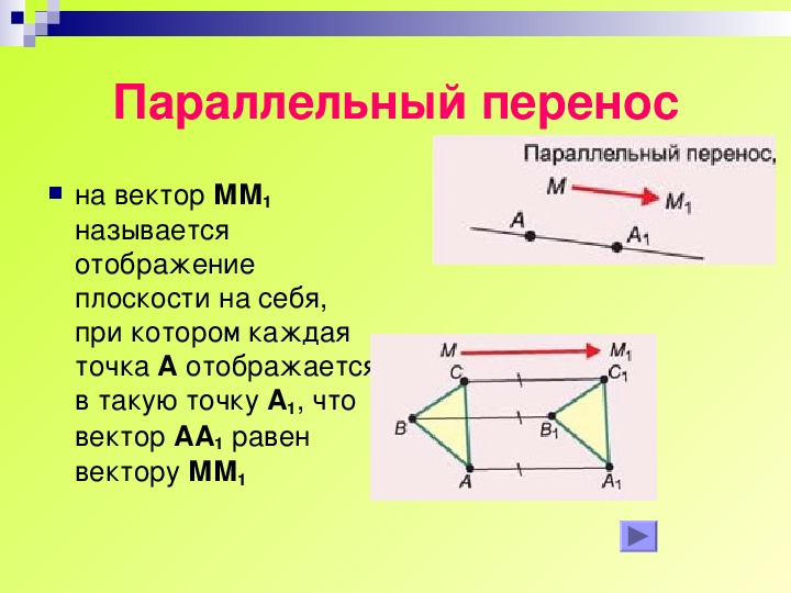 Геометрия презентация по теме движения 9 класс геометрия