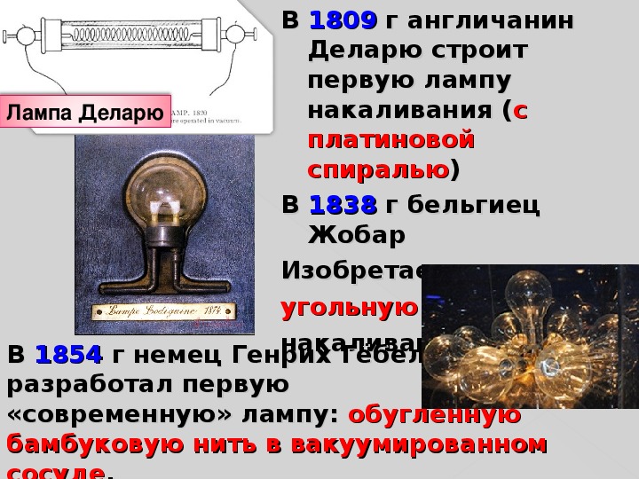 Презентация на тему лампа накаливания электрические нагревательные приборы 8 класс